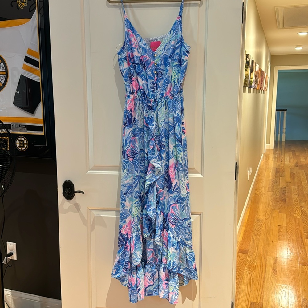 Lilly Dress maxi high low